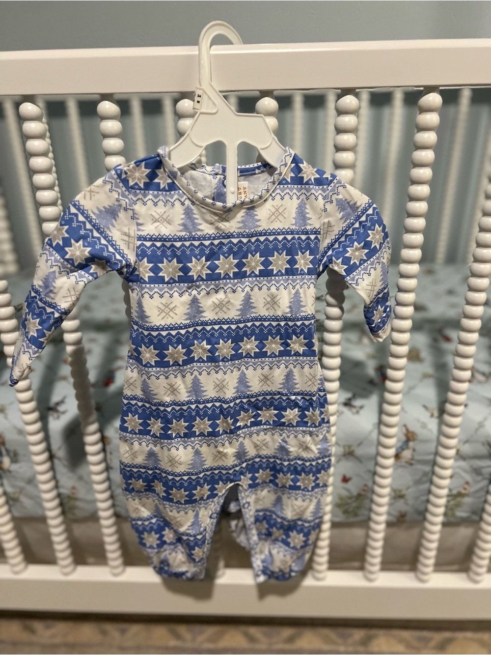 Beaufort Bonnet Snowflake Romper